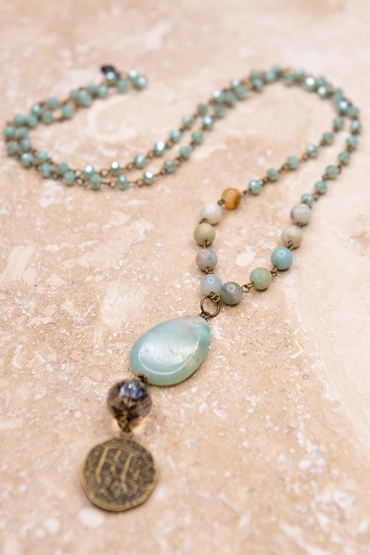 Alexis Necklace Amazonite