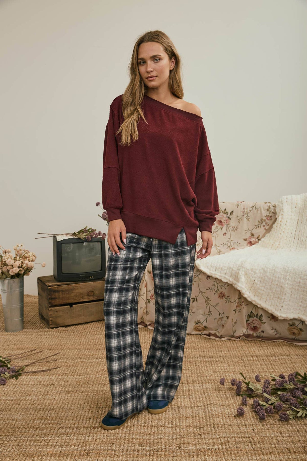 Oxblood Pullover