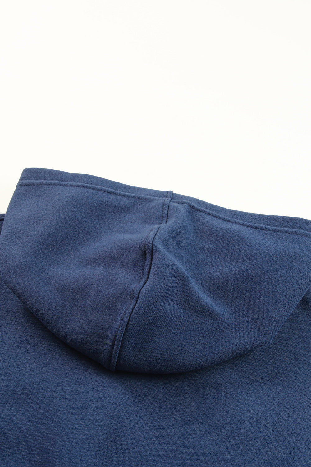 Gray Batwing Sleeve Pocketed Henley Hoodie
