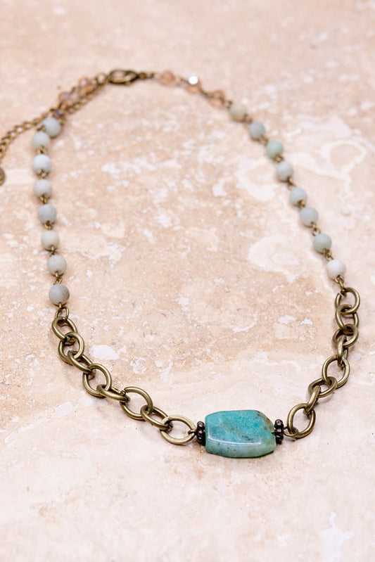 Gypsy Amazonite Necklace