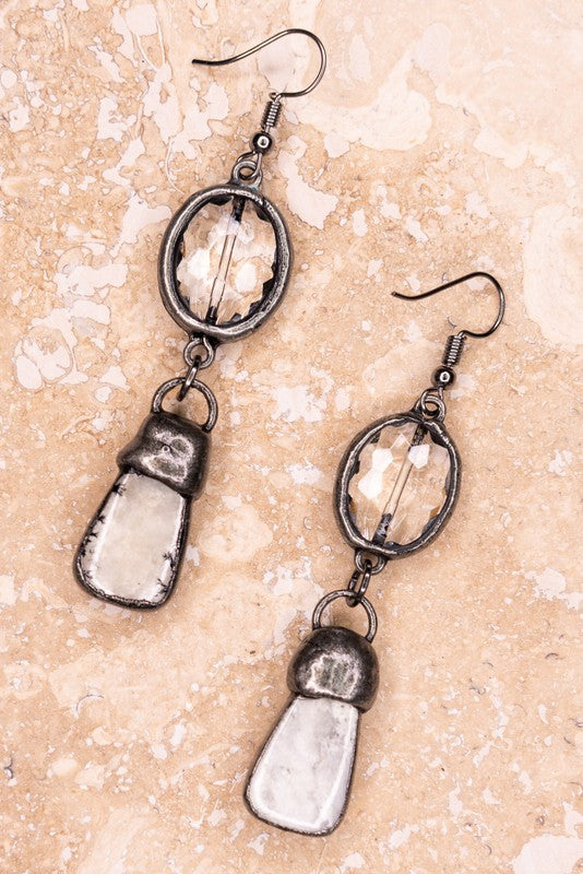 Pica Earrings White