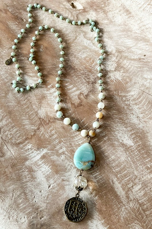 Alexis Necklace Amazonite