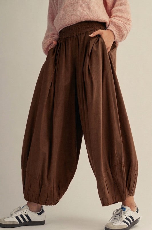 Balloon Pleated Pants