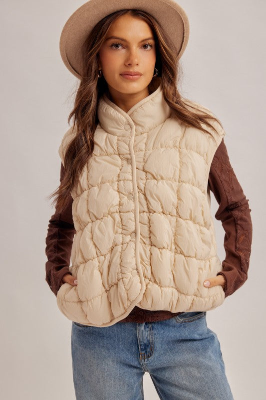 Puffy Quilted Vest