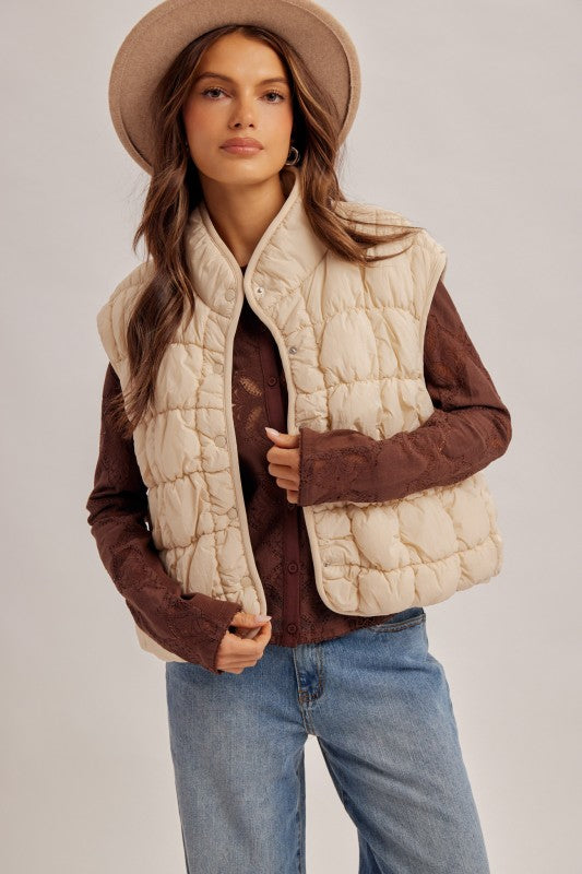 Puffy Quilted Vest