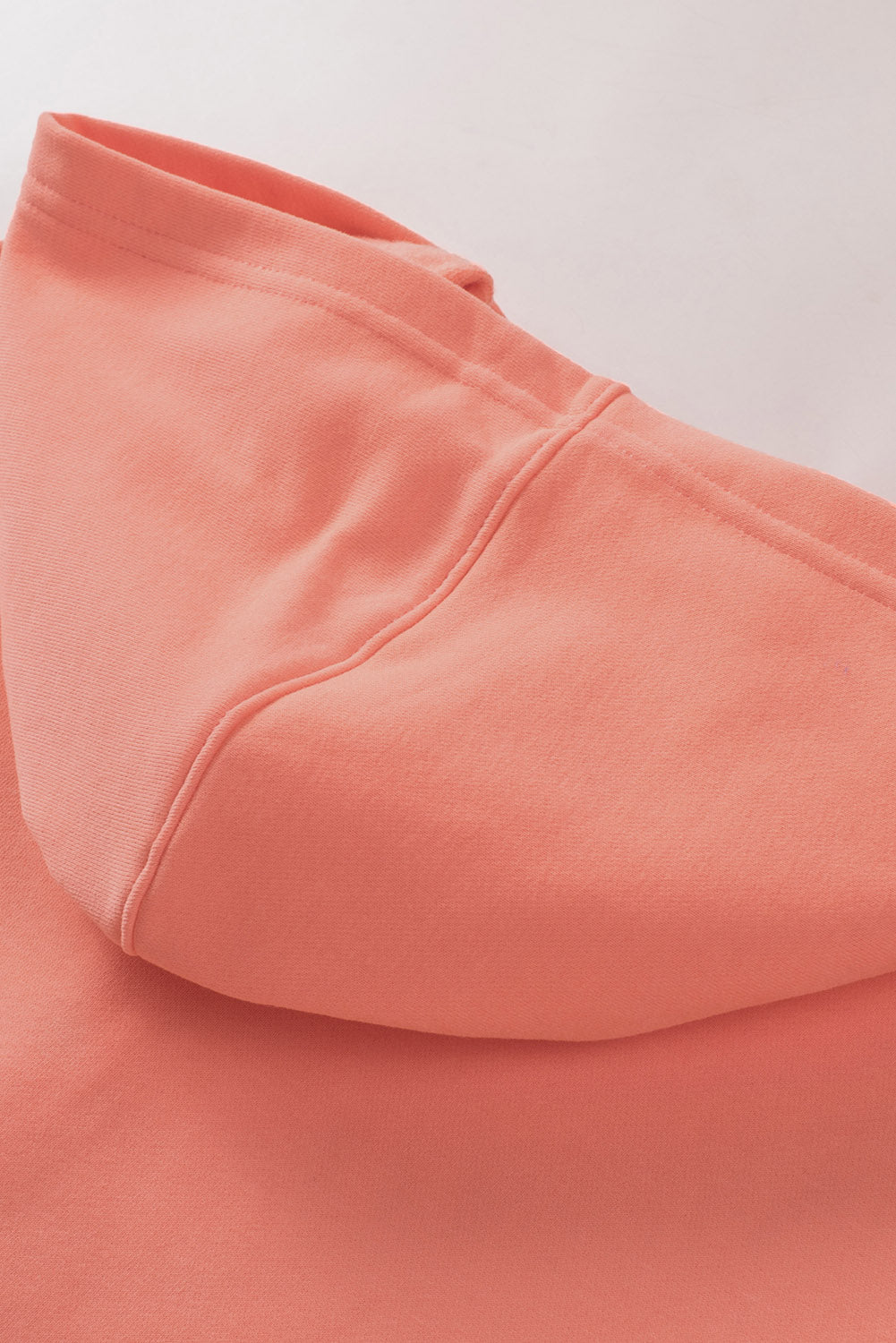 Gray Batwing Sleeve Pocketed Henley Hoodie