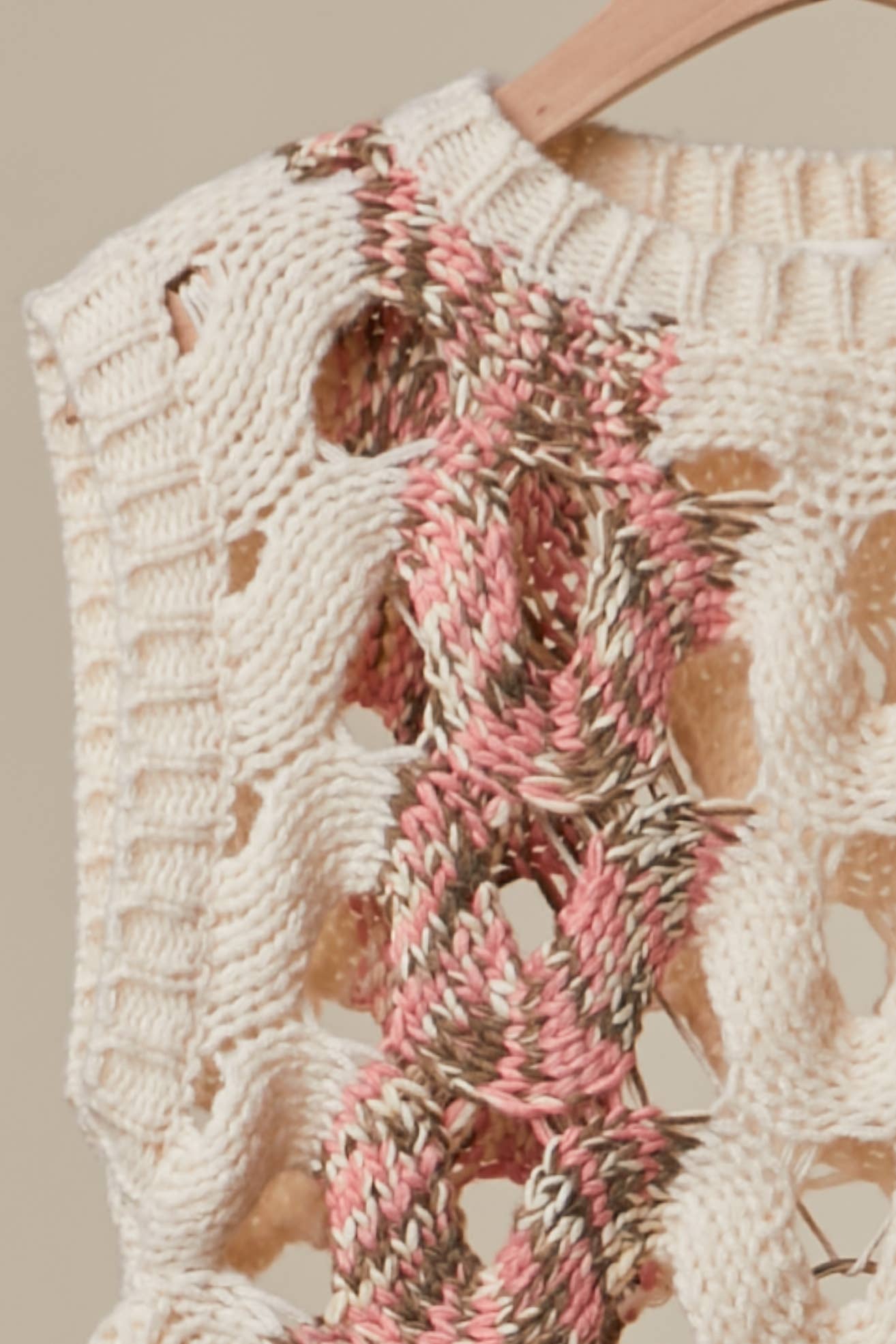 Crochet Knit Top