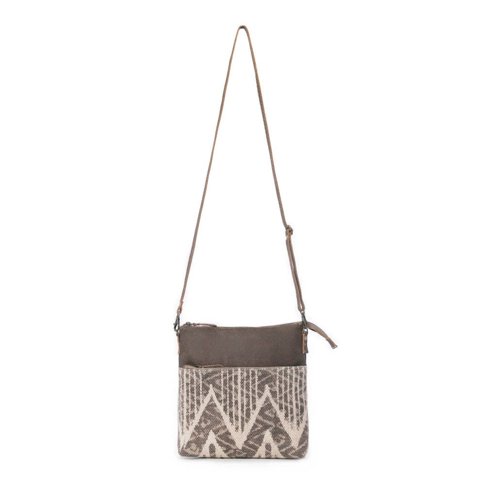 Coffee Canvas Small & Crossbody Bag