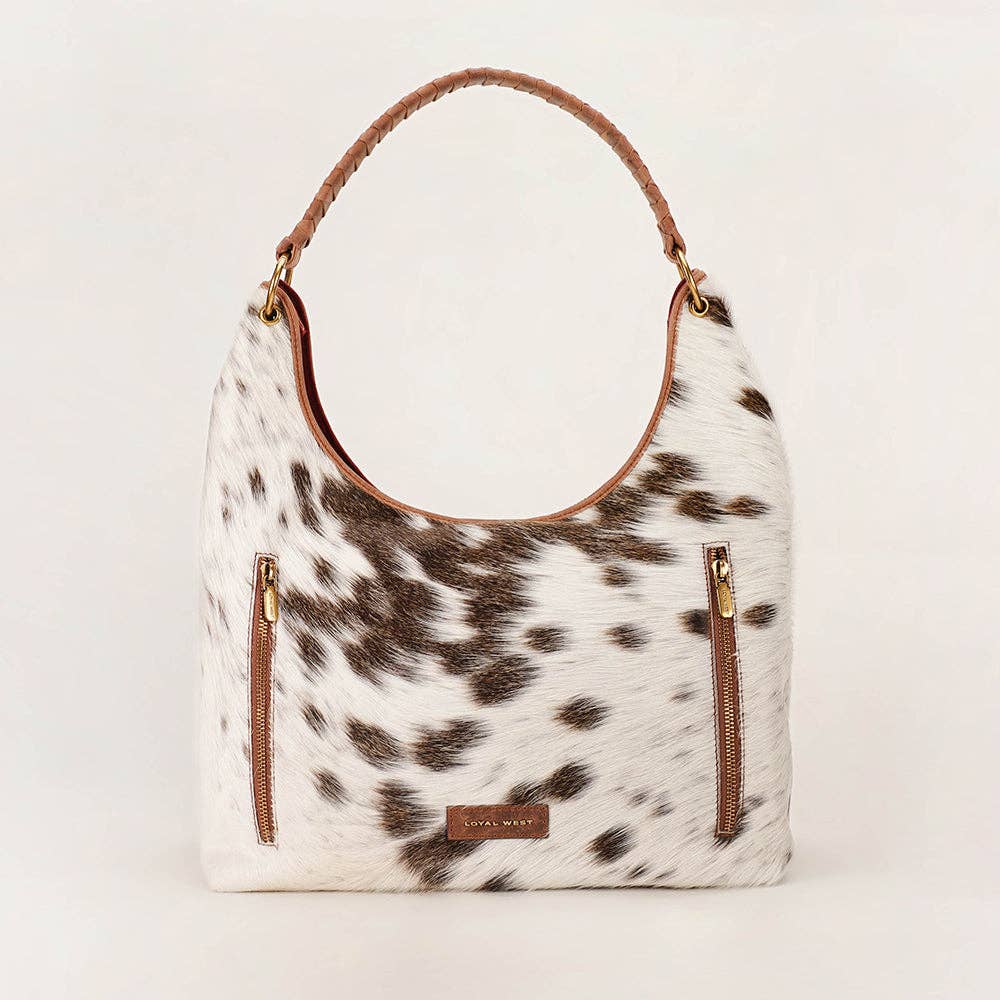 Loyal West Large Purse: In Cowhide And Calfskin / Single