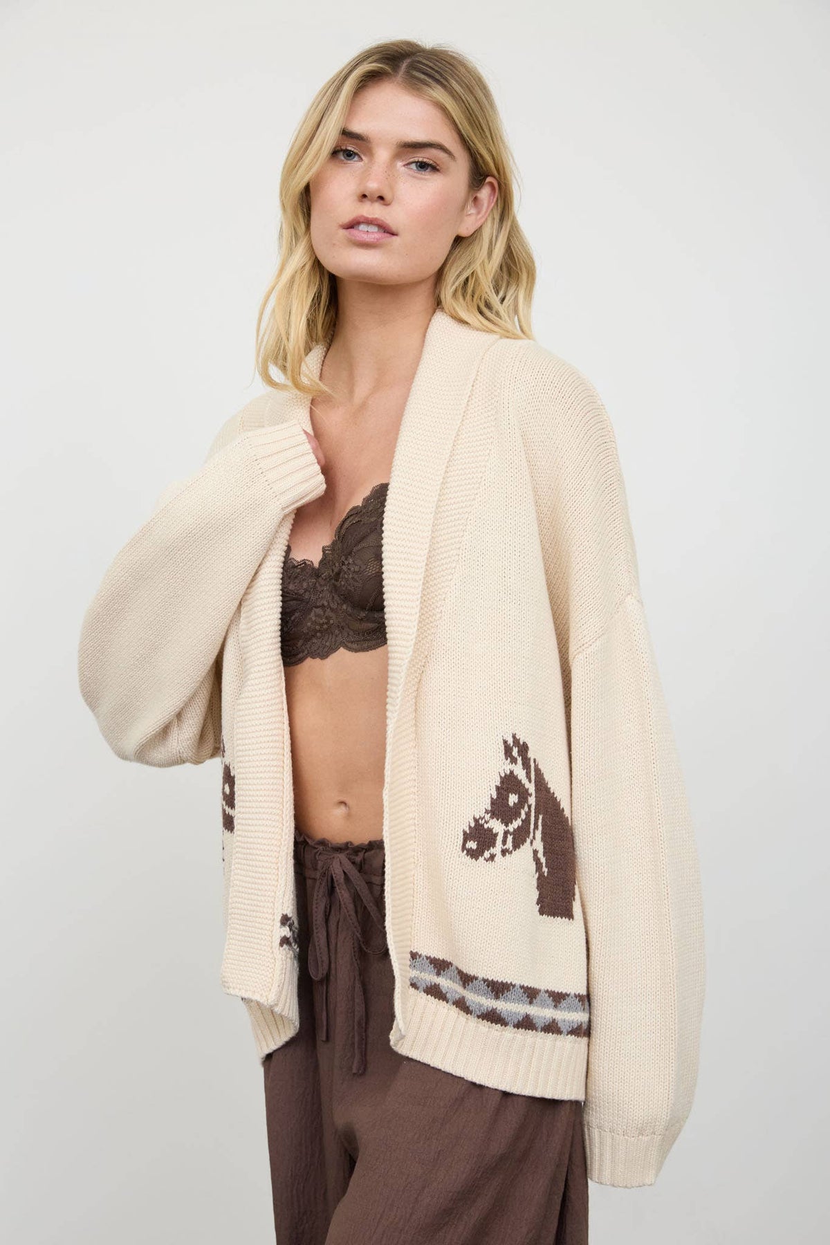 Shawl Collar Cardigan