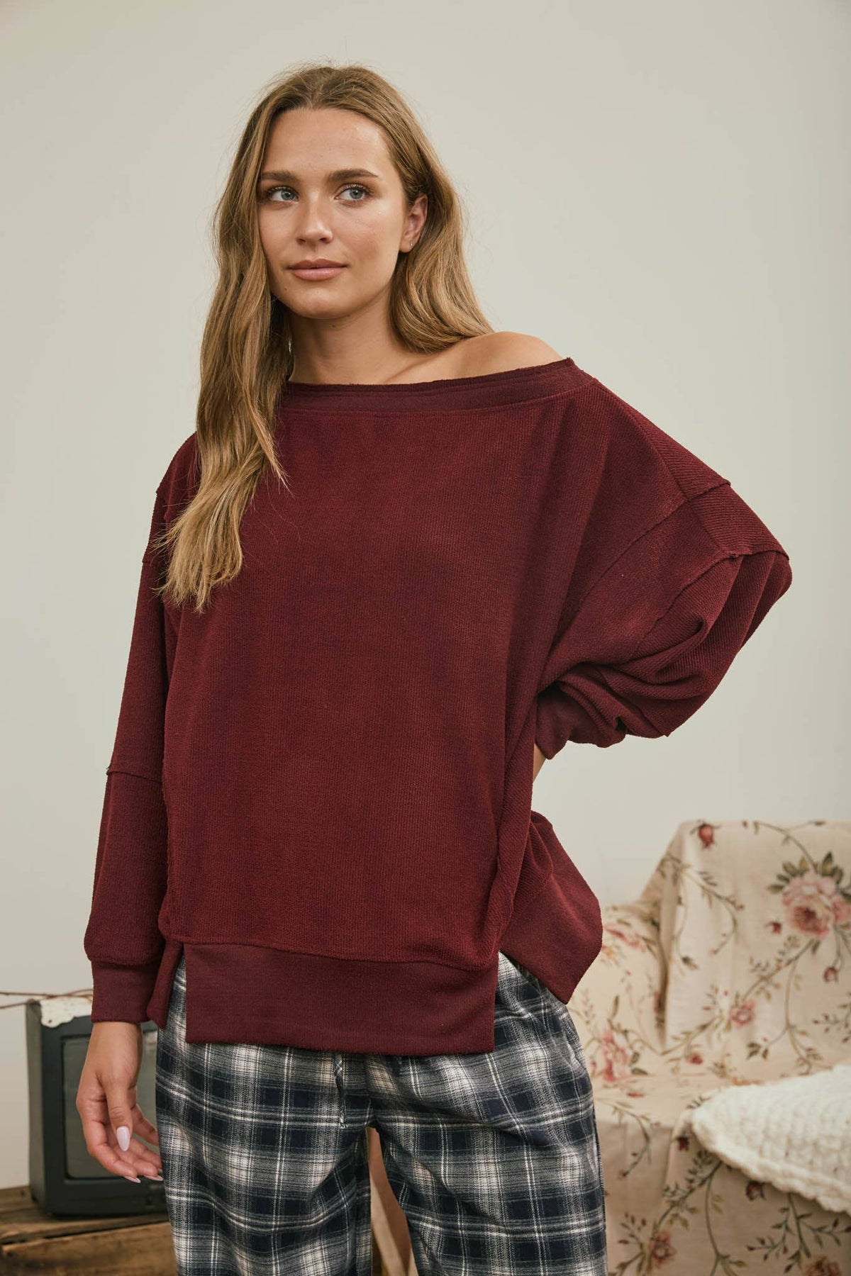 Oxblood Pullover