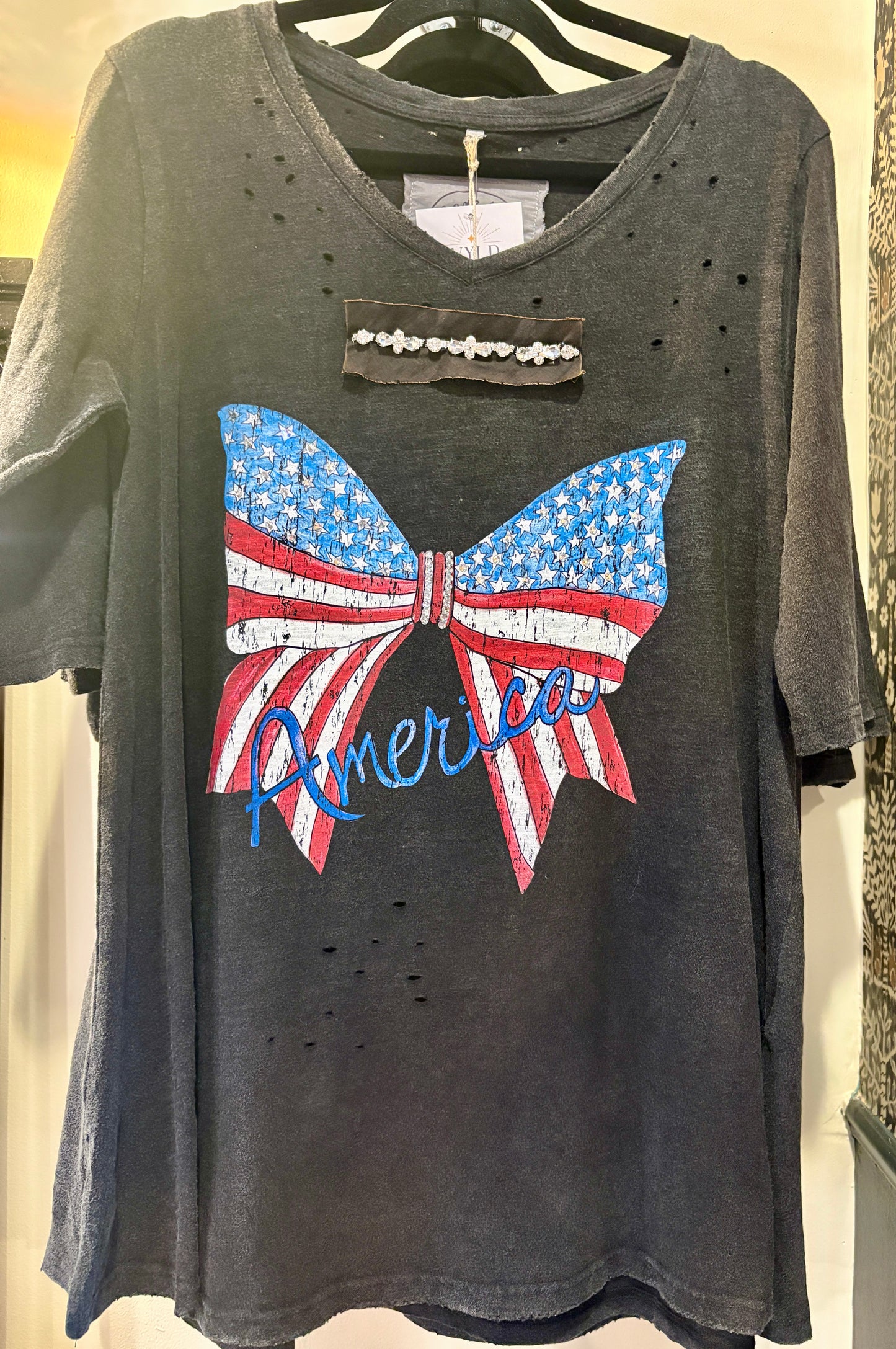 America Ribbon Top