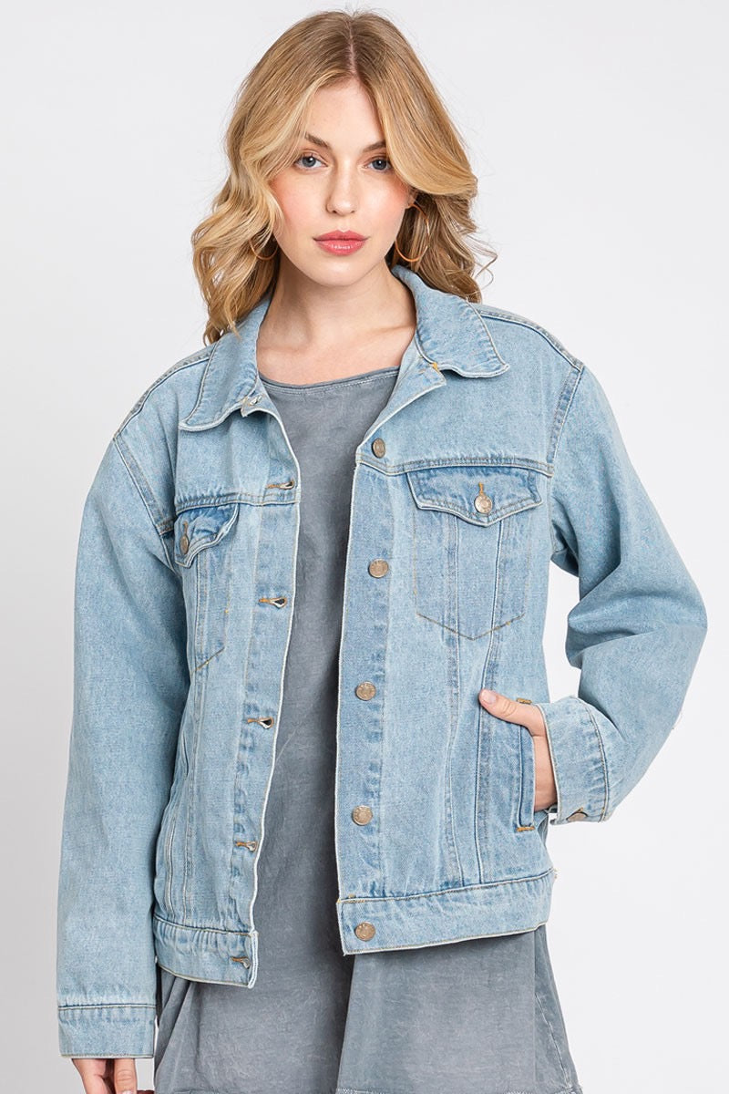 Born Free Usa Boyfriend Denim Jacket