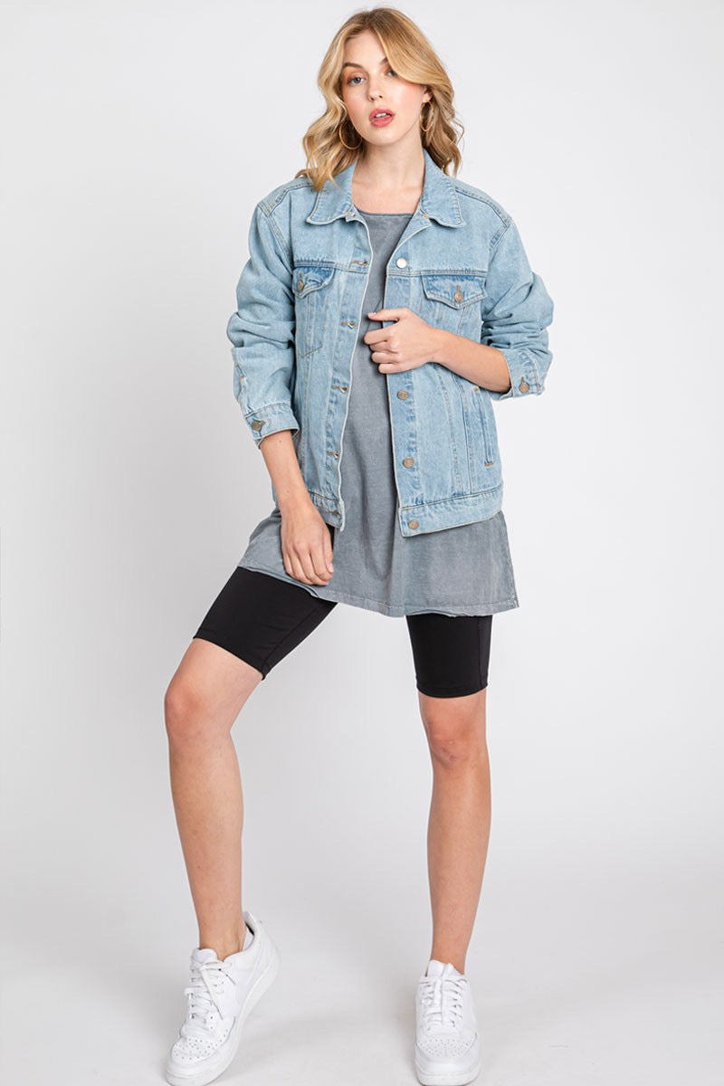 Born Free Usa Boyfriend Denim Jacket