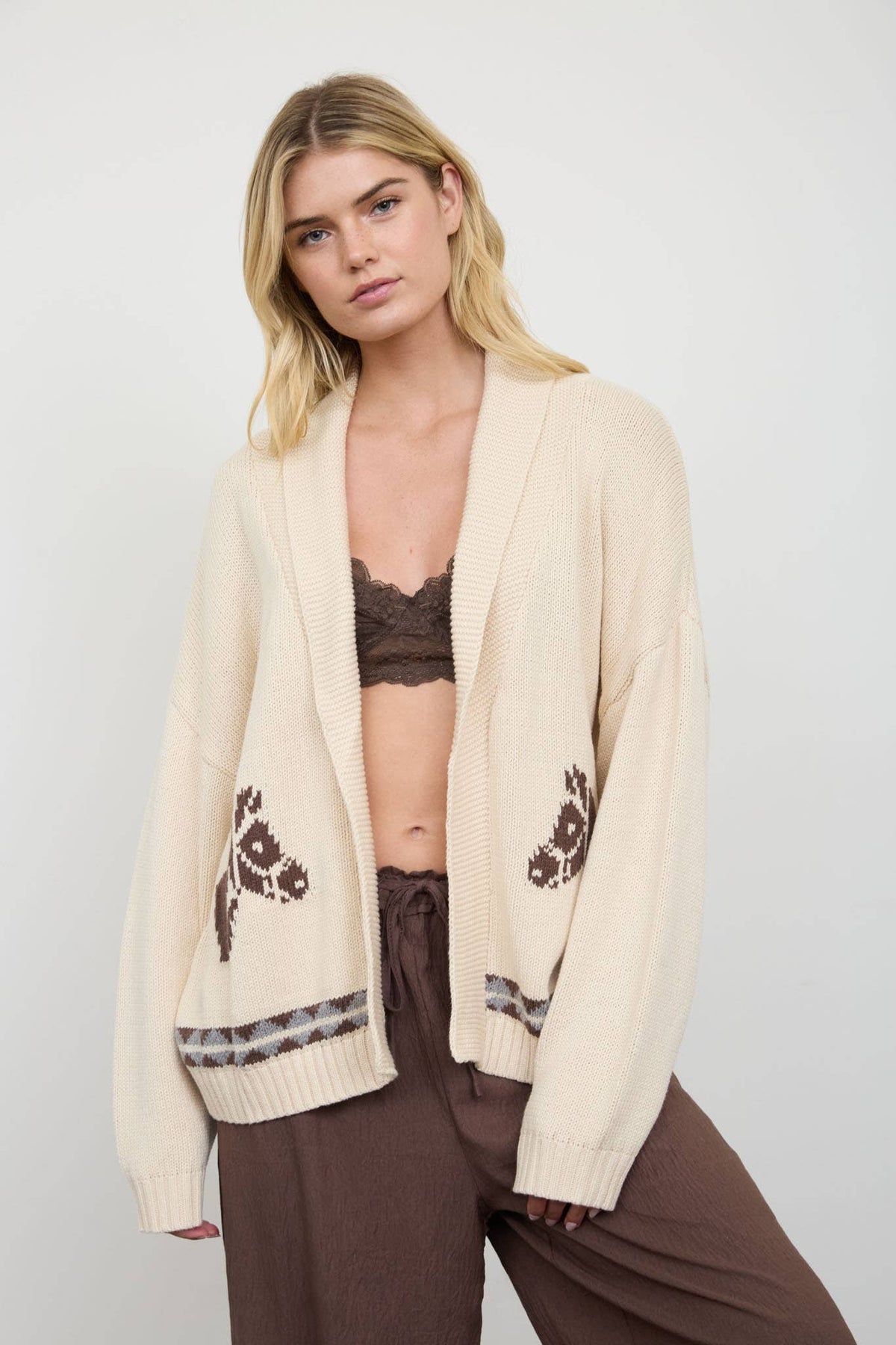Shawl Collar Cardigan