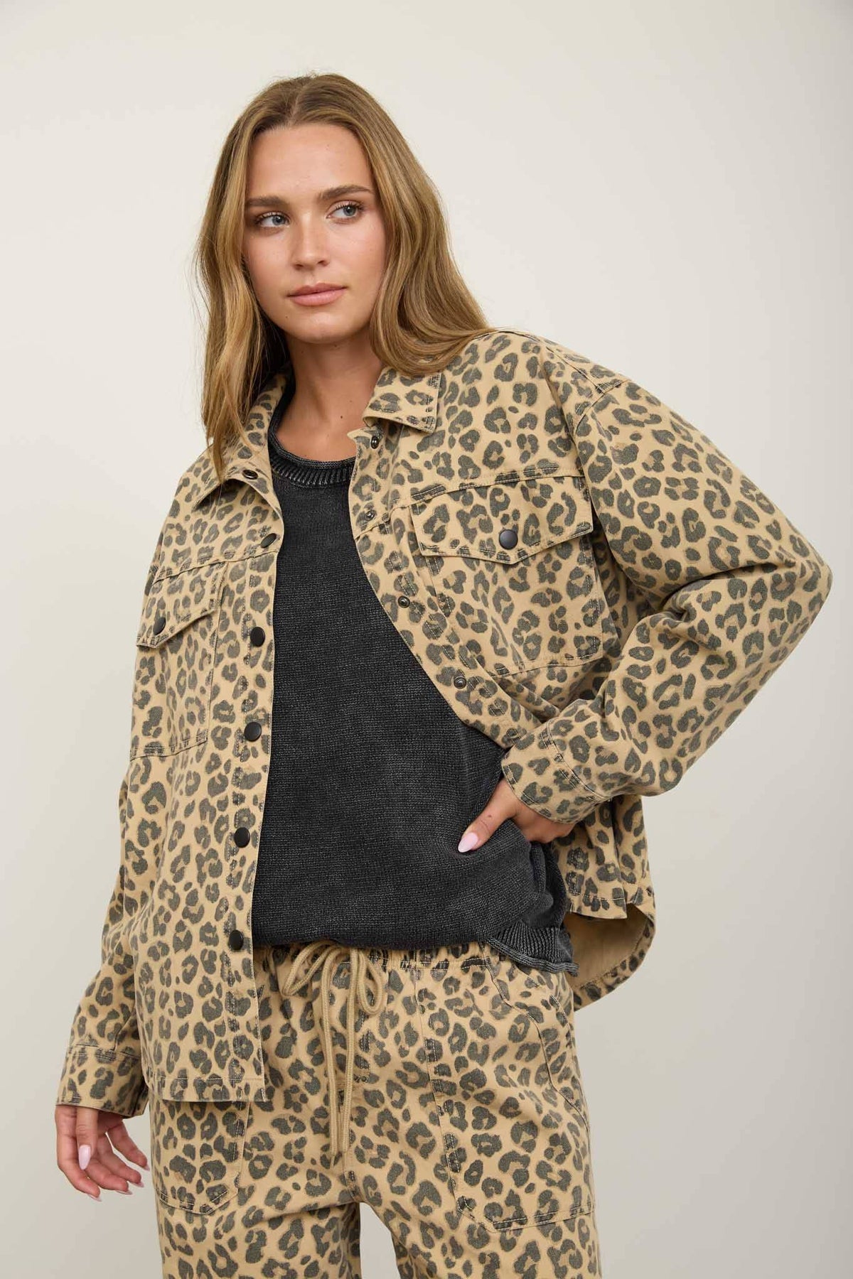 Leopard Print Shacket
