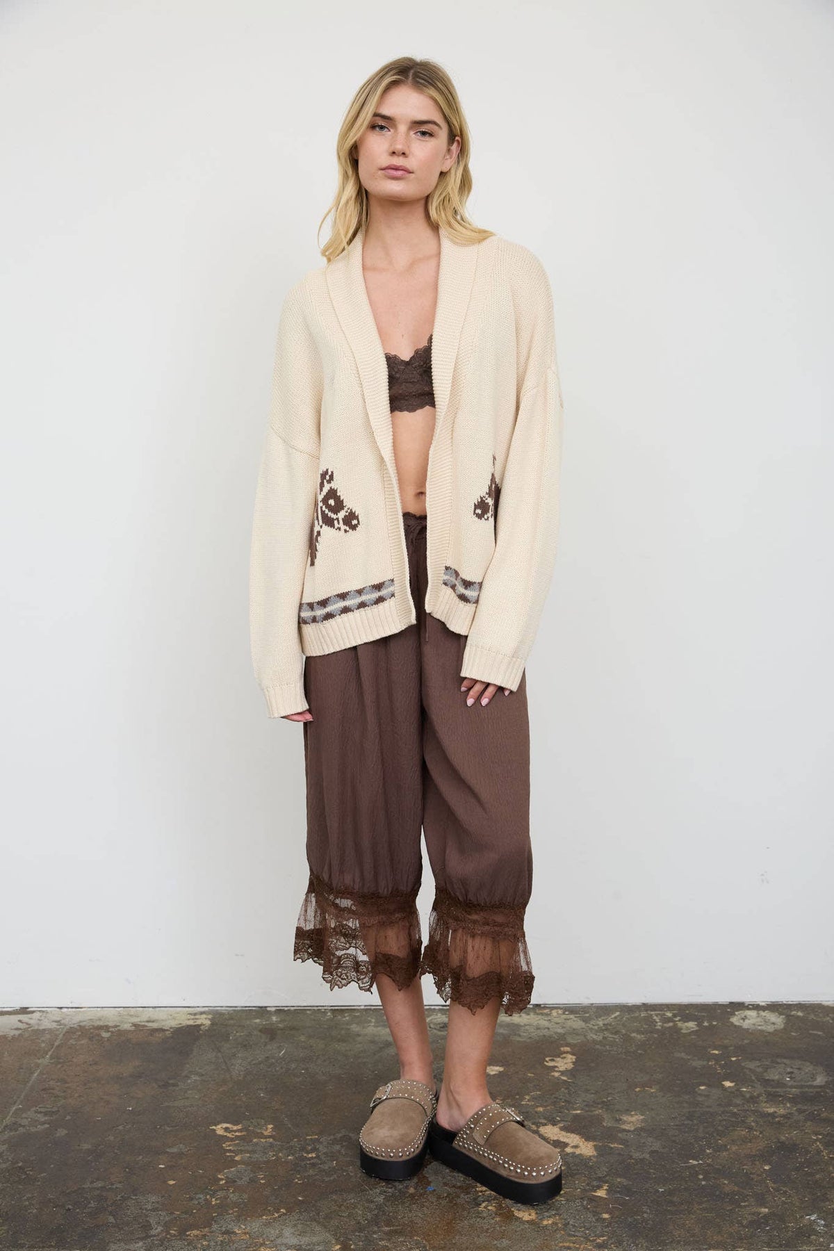 Shawl Collar Cardigan