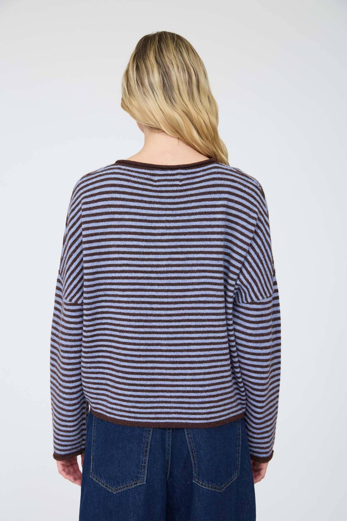 Soft Striped Cardigan