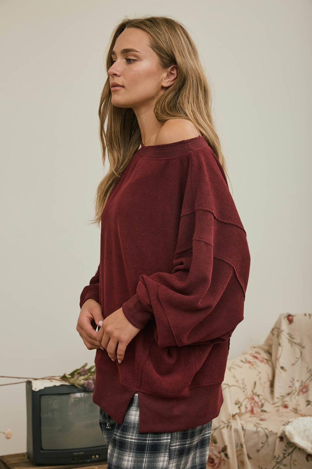 Oxblood Pullover
