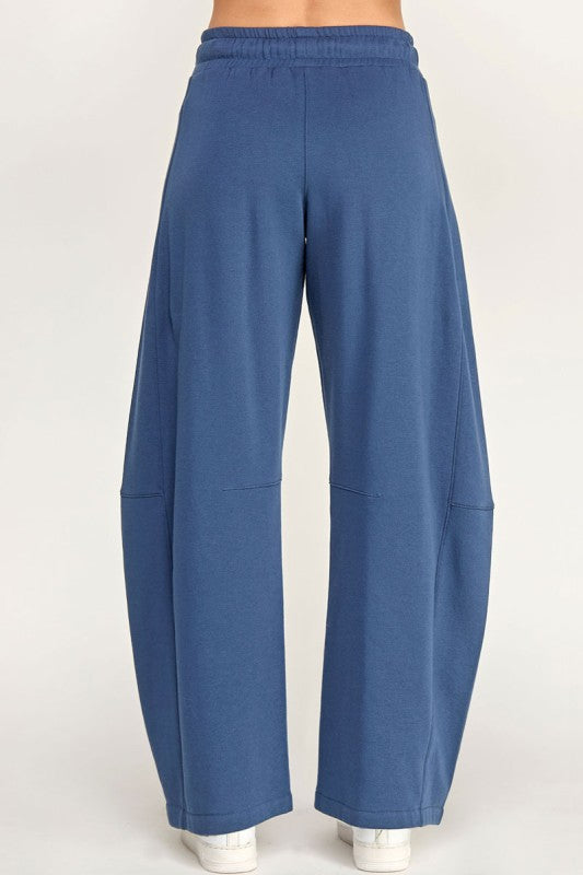 Indigo Blue Barrell Sweatpants